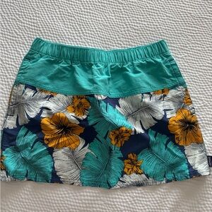 Patagonia Green Mini Skirt Resort Wear